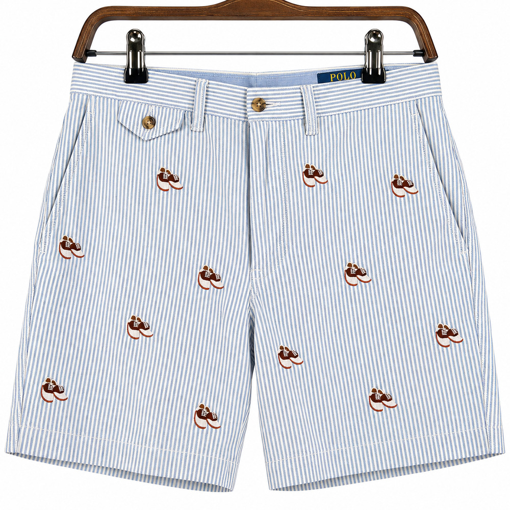 Polo Ralph Lauren Prepster Shorts 31 Stripe Embroidered Golf Shoes Country Club
